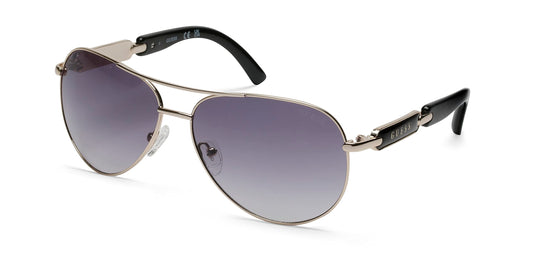 GUESS Women's Metal Sunglasses, Gold