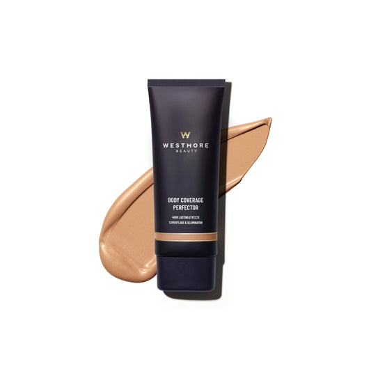 Westmore Beauty Body Coverage Perfector – Waterproof Leg & Body Makeup/Bronzer For Women - Best Tattoo Cover Up Makeup & Tattoo Concealer - 3.5 Oz Natural Radiance