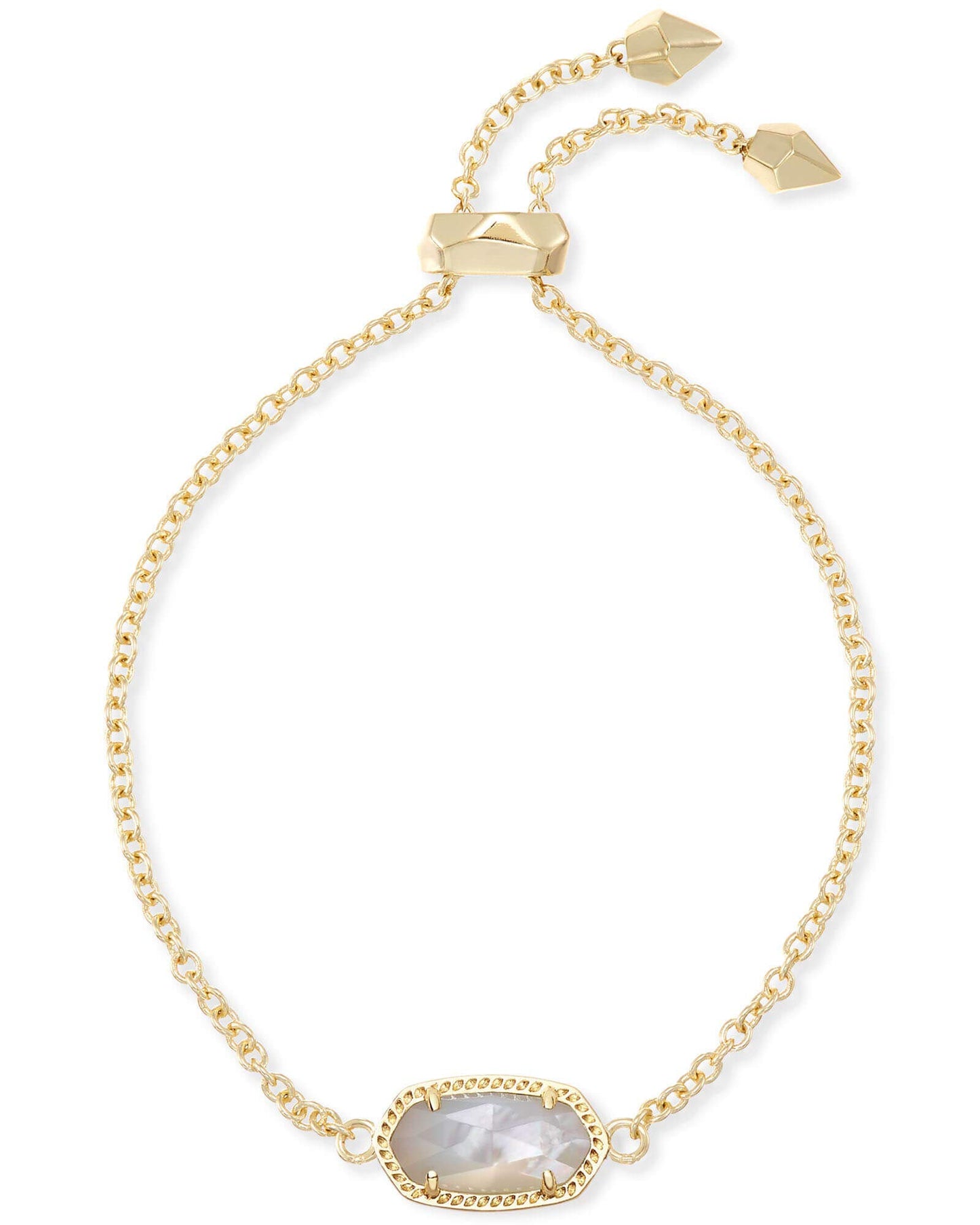 Kendra Scott Elaina Adjustable Chain Bracelet for Women, Fashion Jewelry, Gold-Plated