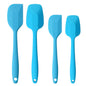 Silicone Spatulas Set, Rubber Spoon Spatula Heat Resistant Spoonula One Piece Design Seamless Spatula Non-Stick Scrapers Baking Mixing Tool