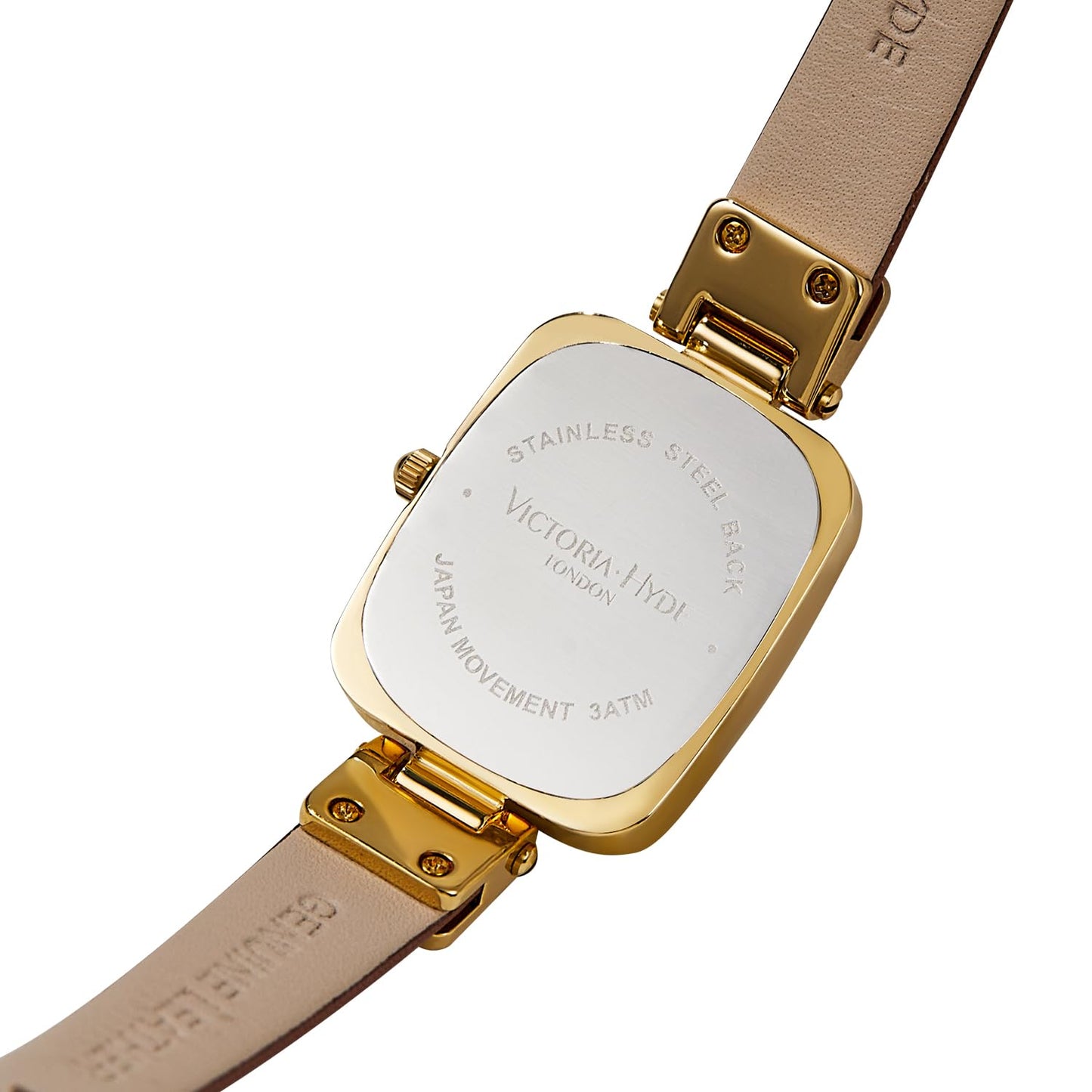 VICTORIA HYDE Dainty Women's Wrist Watch, Rectangle Watches for Women, Womens Watch with Stainless Steel Bracelet or Leather Band