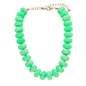 We We Chunky Colorful Beaded Necklace for Women Large Boho Statement Bead Chokers Necklaces Turquoise Blue Big Beads Jewelry Neck Summer Beach