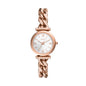 Fossil Women's Watch and Bracelet Set, Carlie Three-Hand Stainless Steel Watch for Women and Bracelet Set