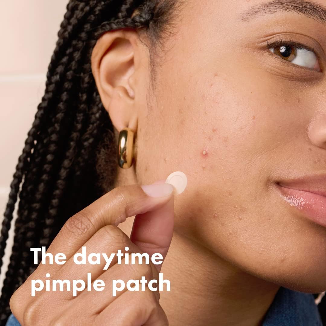 Mighty Patch Invisible+ & Surface Bundle - Acne Patches for Daytime and Larger Breakout Treatment of Pimples. Clean, Vegan-Friendly, Cruelty-Free