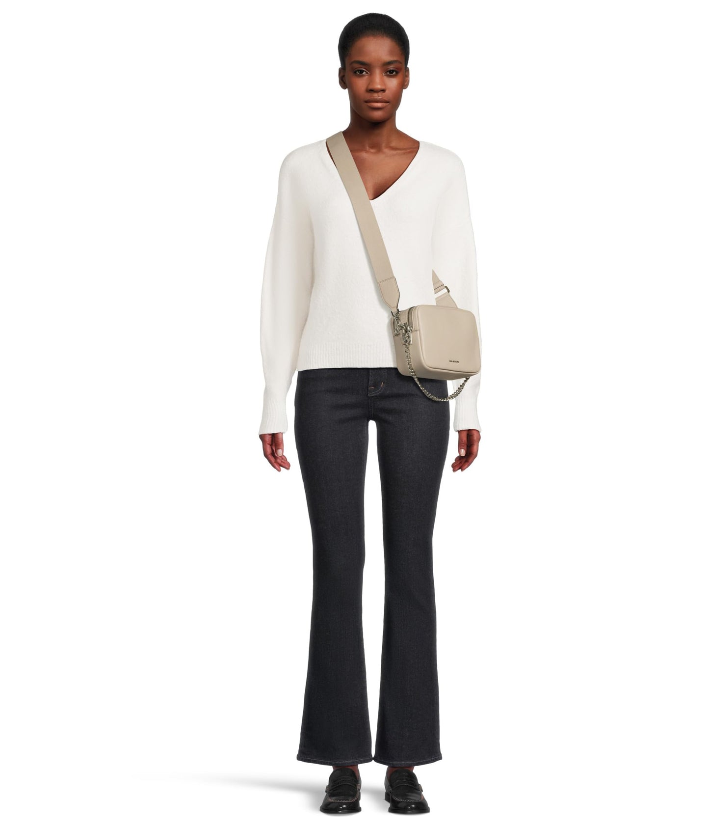 Michael Kors Bryant Medium Double Zip Chain Camera Crossbody Bag
