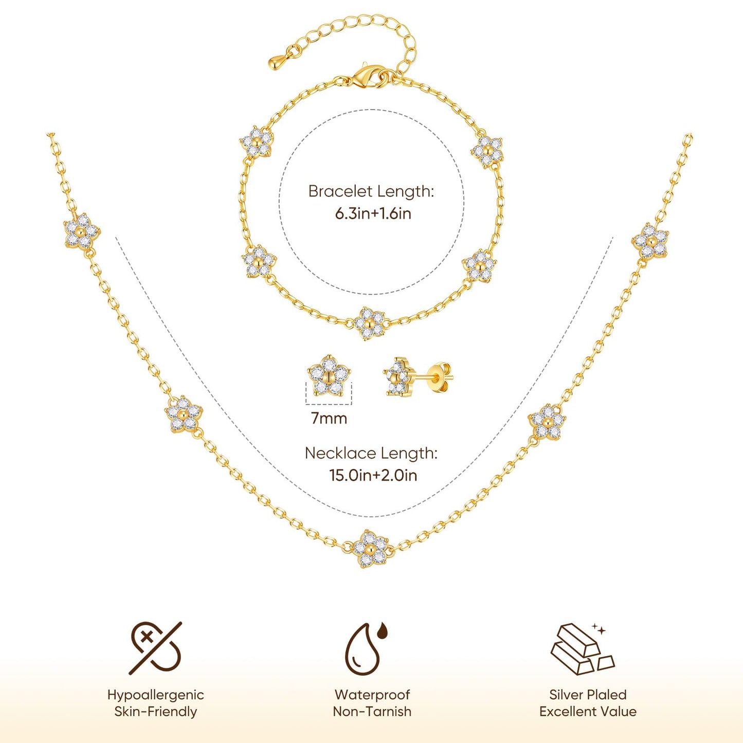 Premium Gold-Plated Stainless Steel Jewelry – Tarnish-Resistant & Waterproof From UNCLE LOL