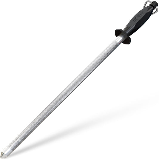 Utopia Kitchen Pack of 30 12 Inch Honing Steel Knife Sharpening Steel Sharpening Rod