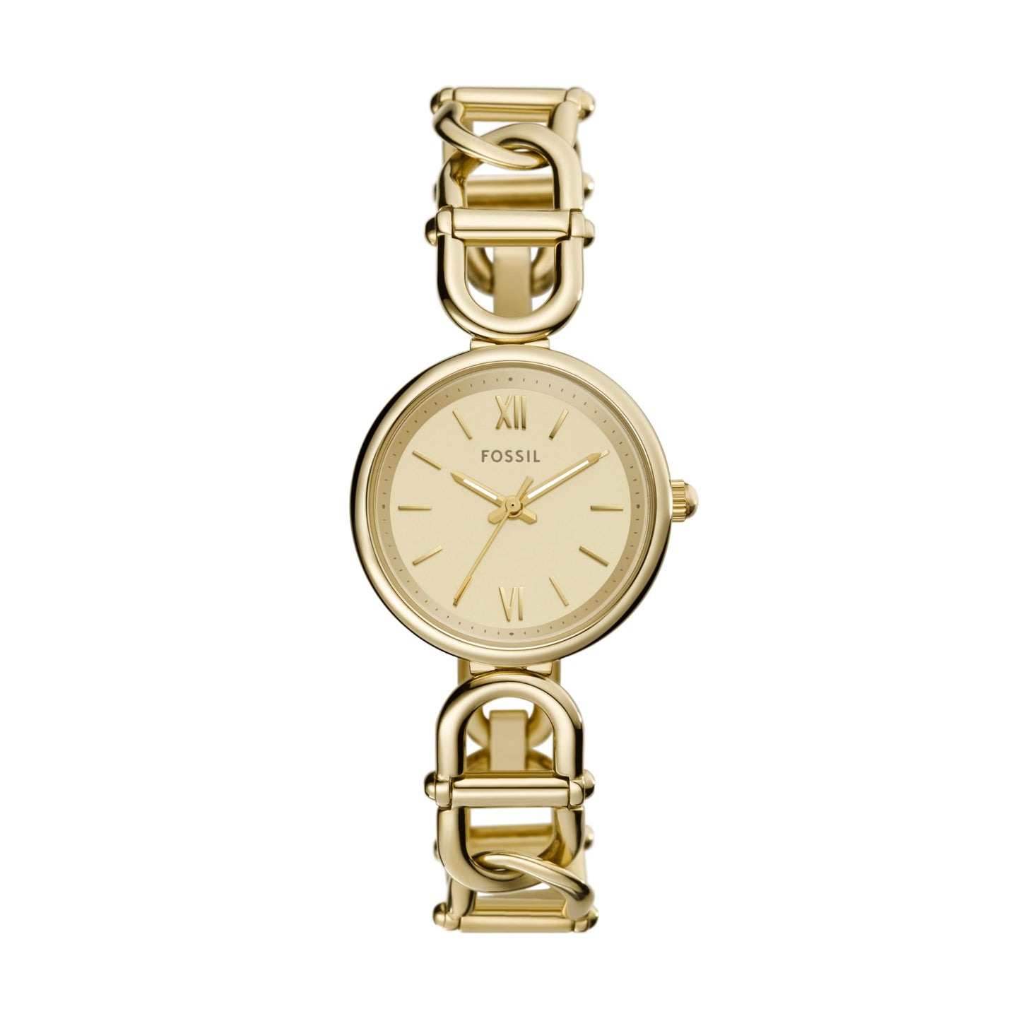 Fossil Women's Watch and Bracelet Set, Carlie Three-Hand Stainless Steel Watch for Women and Bracelet Set