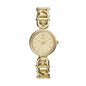 Fossil Women's Watch and Bracelet Set, Carlie Three-Hand Stainless Steel Watch for Women and Bracelet Set