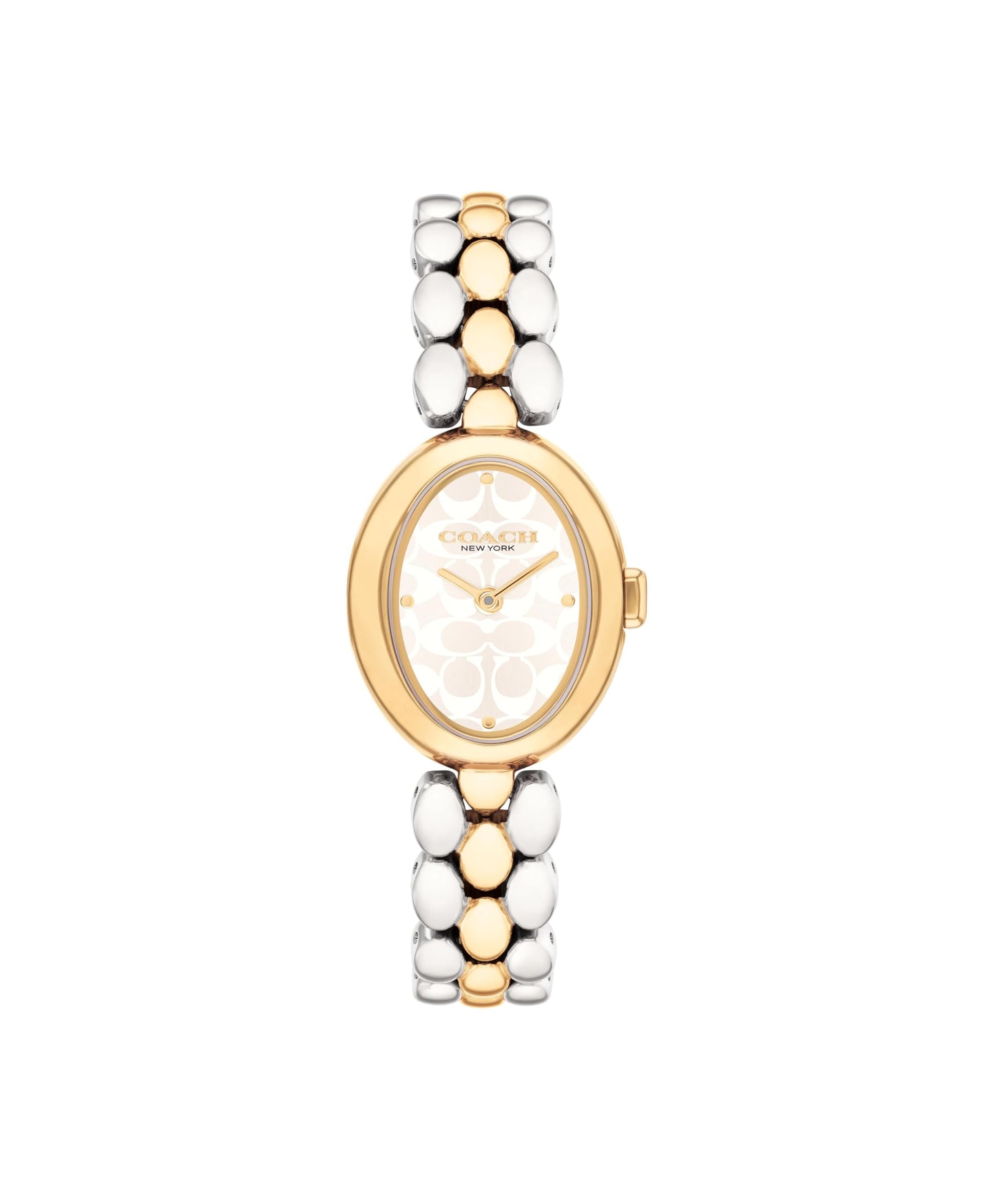COACH Women's Sammy 2H Quartz Bracelet Watch, 22.5mm Petite Oval Case, Premium Fashion, Everyday Wear - Gift for Her