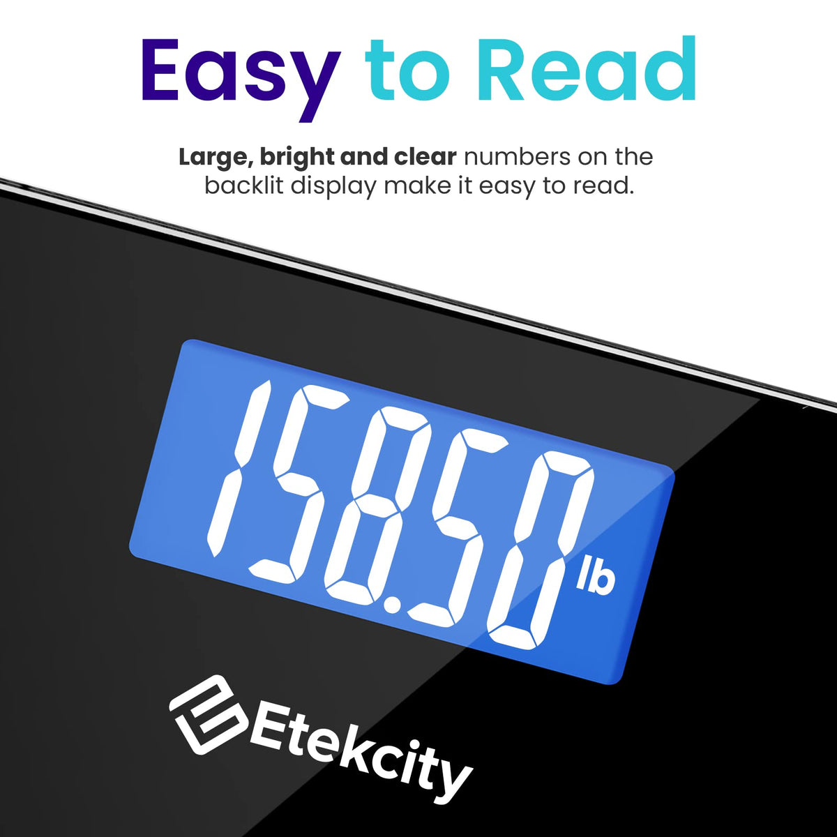 Etekcity Scale for Body Weight, Bathroom Digital Electric Scale for People