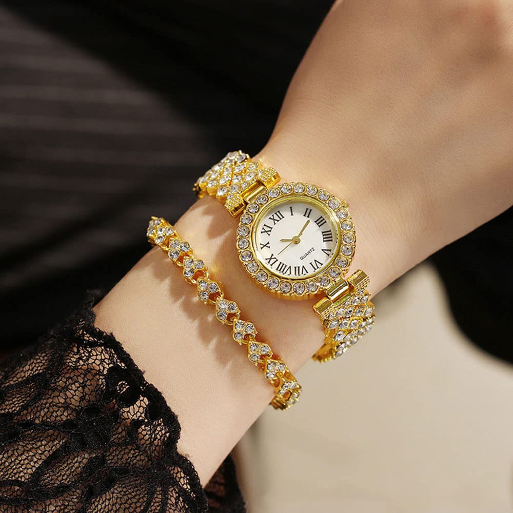 ADSBIAOYE Luxury Women Wrist Watches Diamond Bracelet Watch Fashion Casual Quartz Watch Ladies Watch