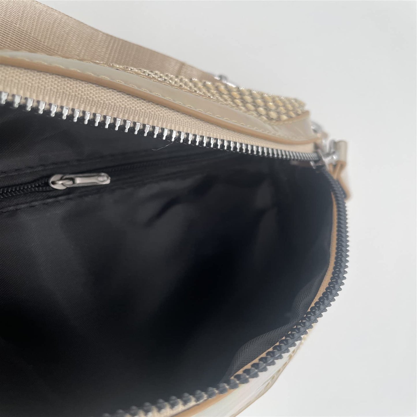 Thick Chain Women's Fanny Pack Plaid leather Waist Bag Shoulder Crossbody Chest Bags Luxury Designer Handbags Female Belt Bag