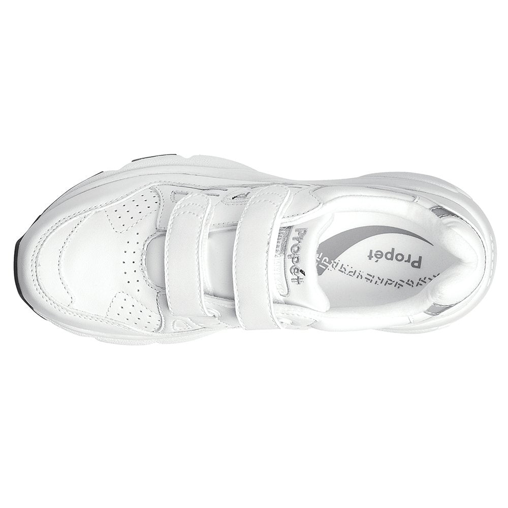 Propét Womens W2035w Walking Shoe, White, 10.5 XX-W!ide USPropét Womens W2035w Walking Shoe, White, 10.5 XX-Wide US open box