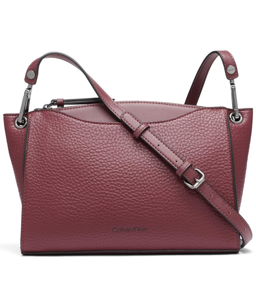Calvin Klein Women's Garnet Top Zip Crossbody