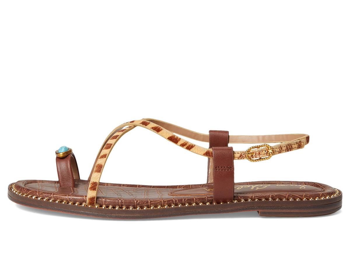 Sam Edelman Women's Tenly Flat Sandal, Summer Sand, 6.5Sam Edelman Women's Tenly Flat Sandal, Summer Sand, 6.5