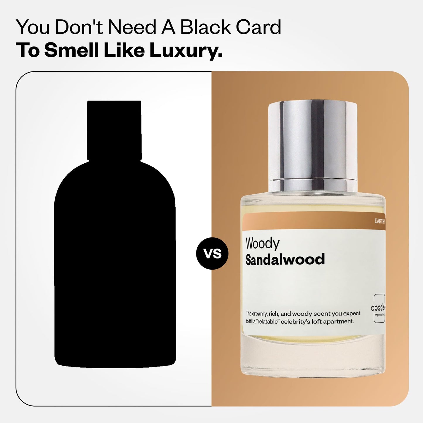 Dossier - Ambery Vanilla - Eau de Parfum - Vanilla Perfume - Inspired by Black Opium - Long-Lasting Fragrance - Feminine - 1.7 fl oz (50ml)