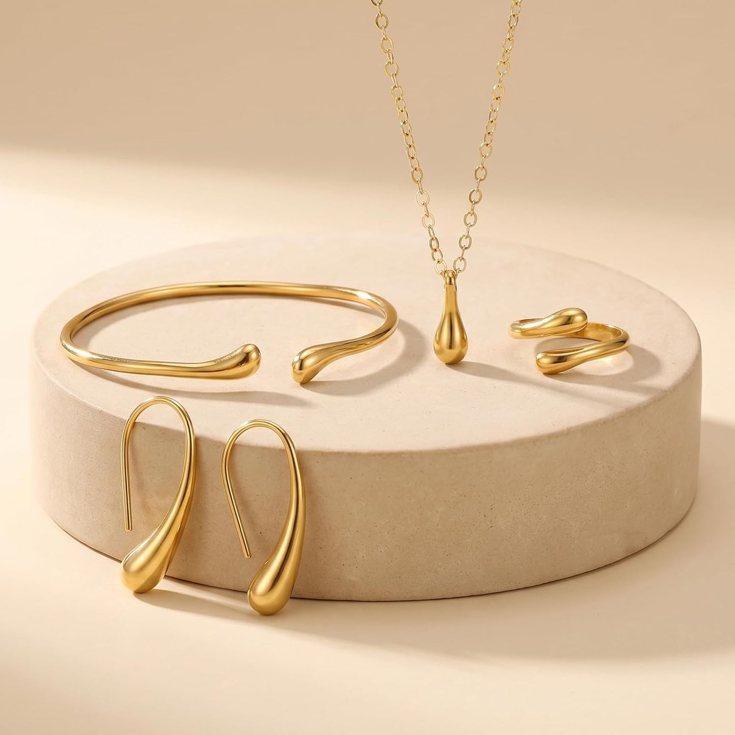 Premium Gold-Plated Stainless Steel Jewelry – Tarnish-Resistant & Waterproof From Uncle LOL