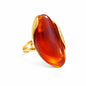 Mchic Colorful Chunky Statement Ring for Women: Boho Large Oval Acrylic Finger Ring Stainless Steel Adjustable Beach Summer Y2K Handmade Jewelry Gift for Women
