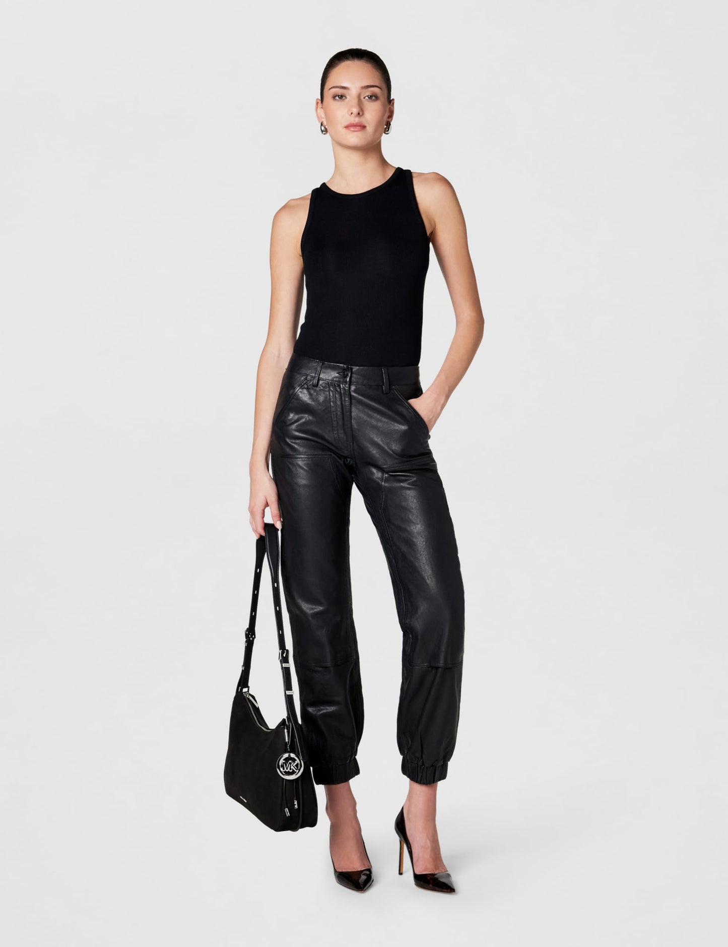 Michael Kors Nolita Medium Top Zip Convertible Shoulder Bag