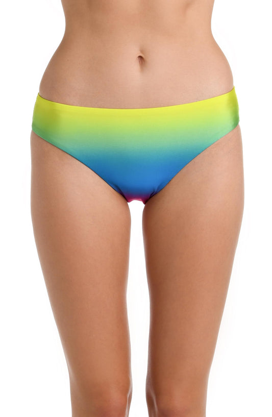 La Blanca Women's Hipster Swimsuit Bottom, Multi//Setting Sun, 4