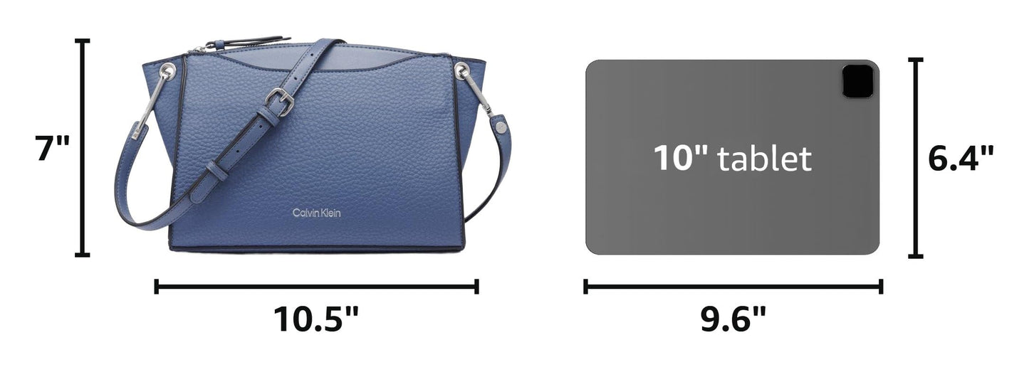 Calvin Klein Women's Garnet Top Zip Crossbody