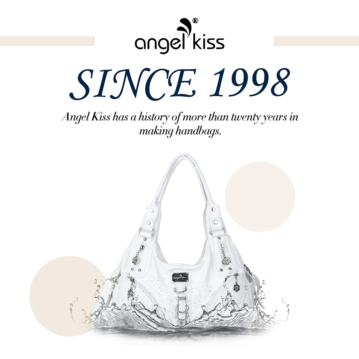 Angelkiss Hobo Purses and handbags for Women Satchel Handbag Women Purses Large Daily Shoulder Bags