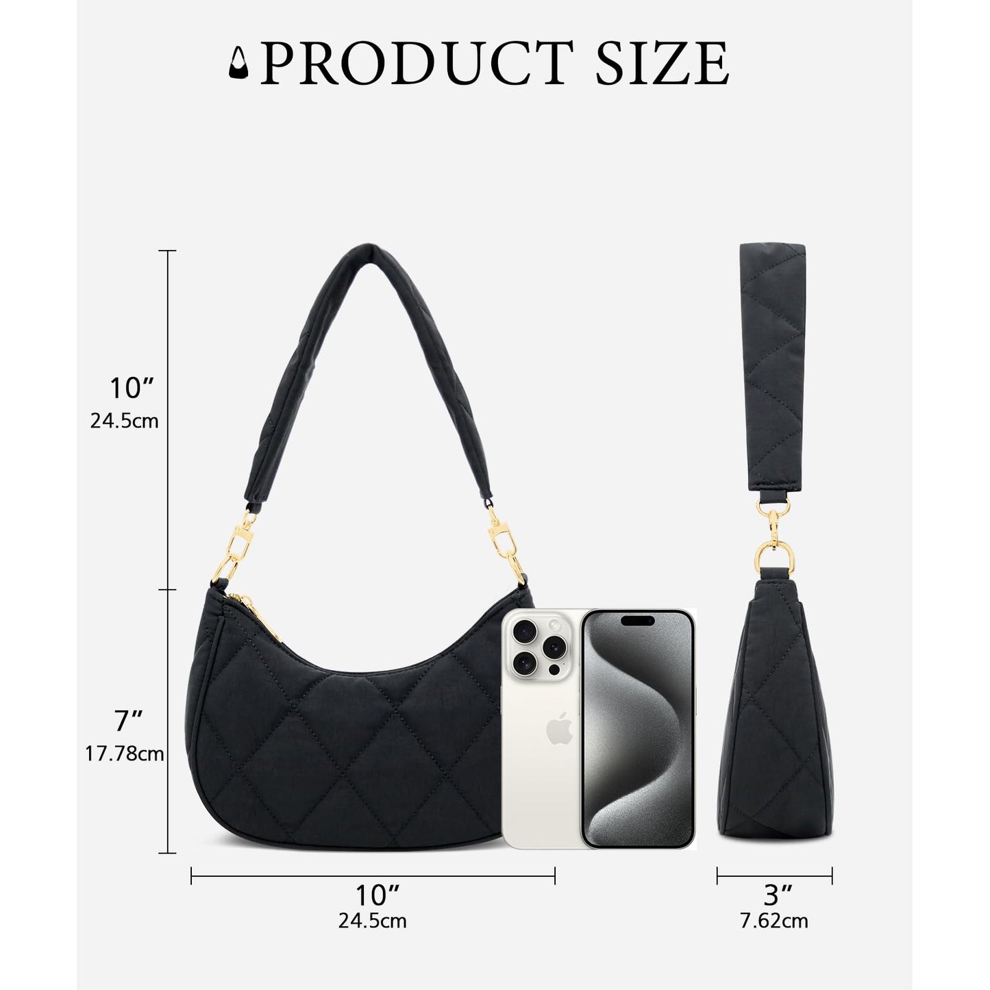 KKXIU Shoulder Bag for Women Cute Hobo Purses and Handbags Retro Clutch Underarm Purse | Cute