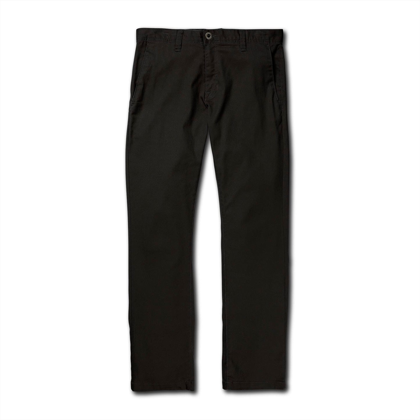 Volcom Men's Frickin Modern Fit Stretch Chino Pant, Black 1, 33W x 30L