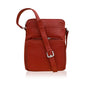 ili New York Genuine Leather Crossbody Bags for Women - Premium RFID Blocking Shoulder Bag Organizer with Adjustable Strap