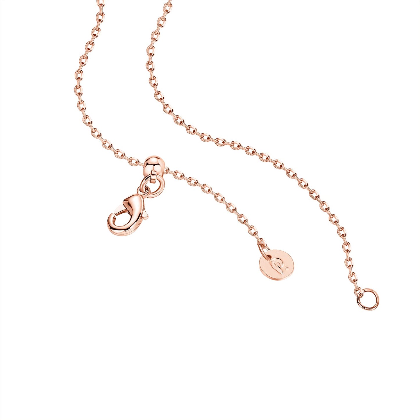 PAVOI 14K Gold Plated Cubic Zirconia Heart Necklace | Cute Dainty Love Pendant Necklaces for Women - Valentines Day Trendy Jewelry