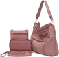 Large Crossbody Bags Ladies Shoulder Handbags Purse and Wallet Set for Women Totes Hobo Purses