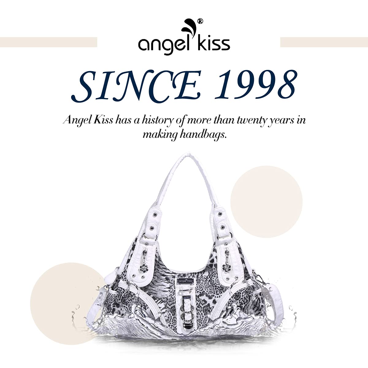 Angelkiss Hobo Purses and handbags for Women Satchel Handbag Women Purses Large Daily Shoulder Bags