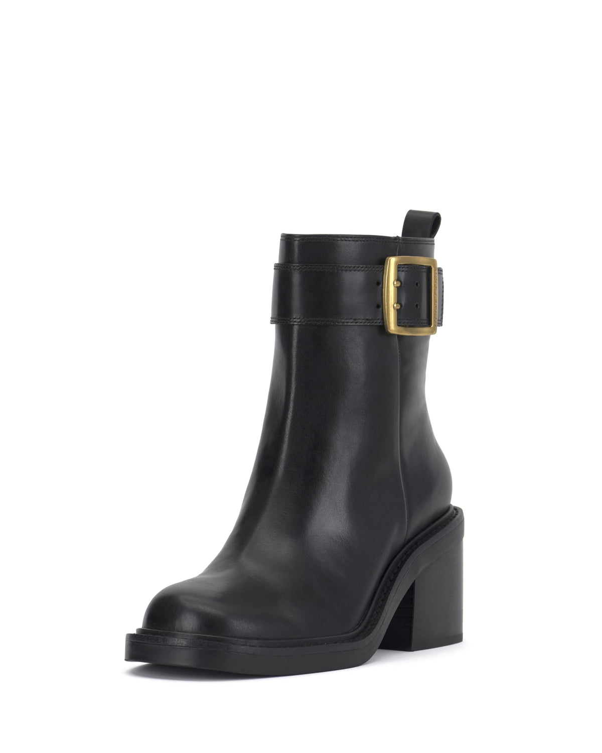 Vince Camuto Bembonie Stacked Heel BootieVince Calmuto Bembonie Stacked Heel Bootie