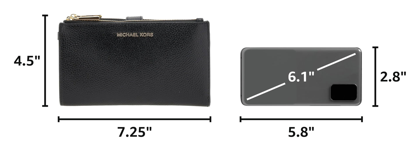 Michael Kors Women’s Jet Set Double Zip Wristlet
