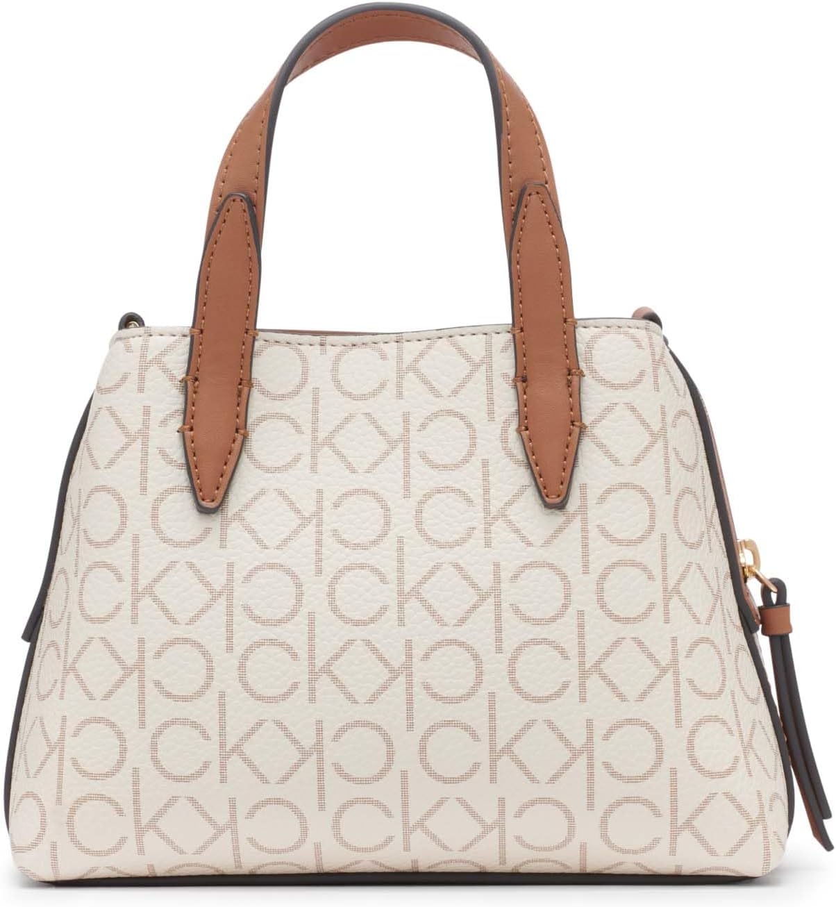 Calvin Klein Women's Millie 2 in 1 Triple Compartment Mini Satchel Crossbody