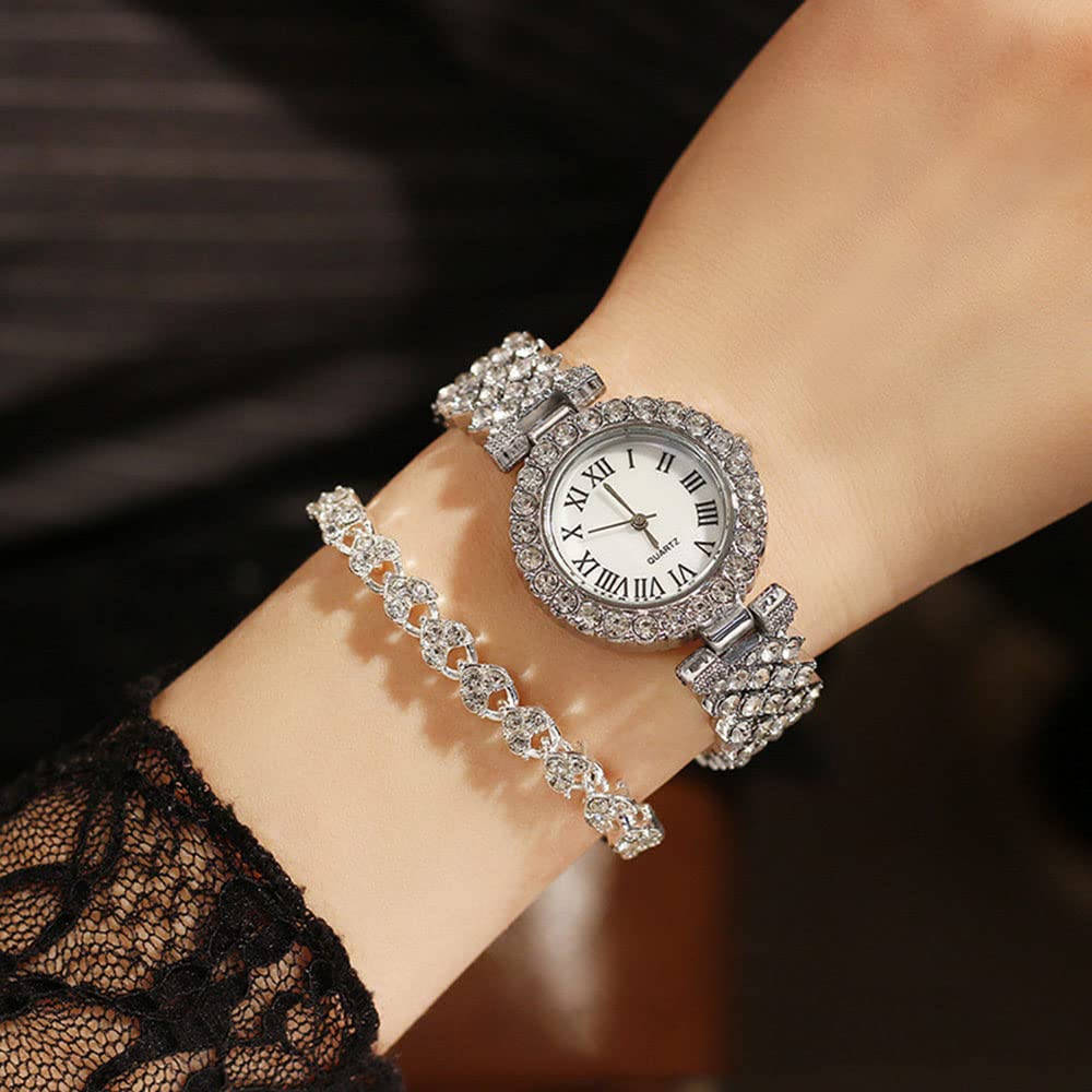 ADSBIAOYE Luxury Women Wrist Watches Diamond Bracelet Watch Fashion Casual Quartz Watch Ladies Watch