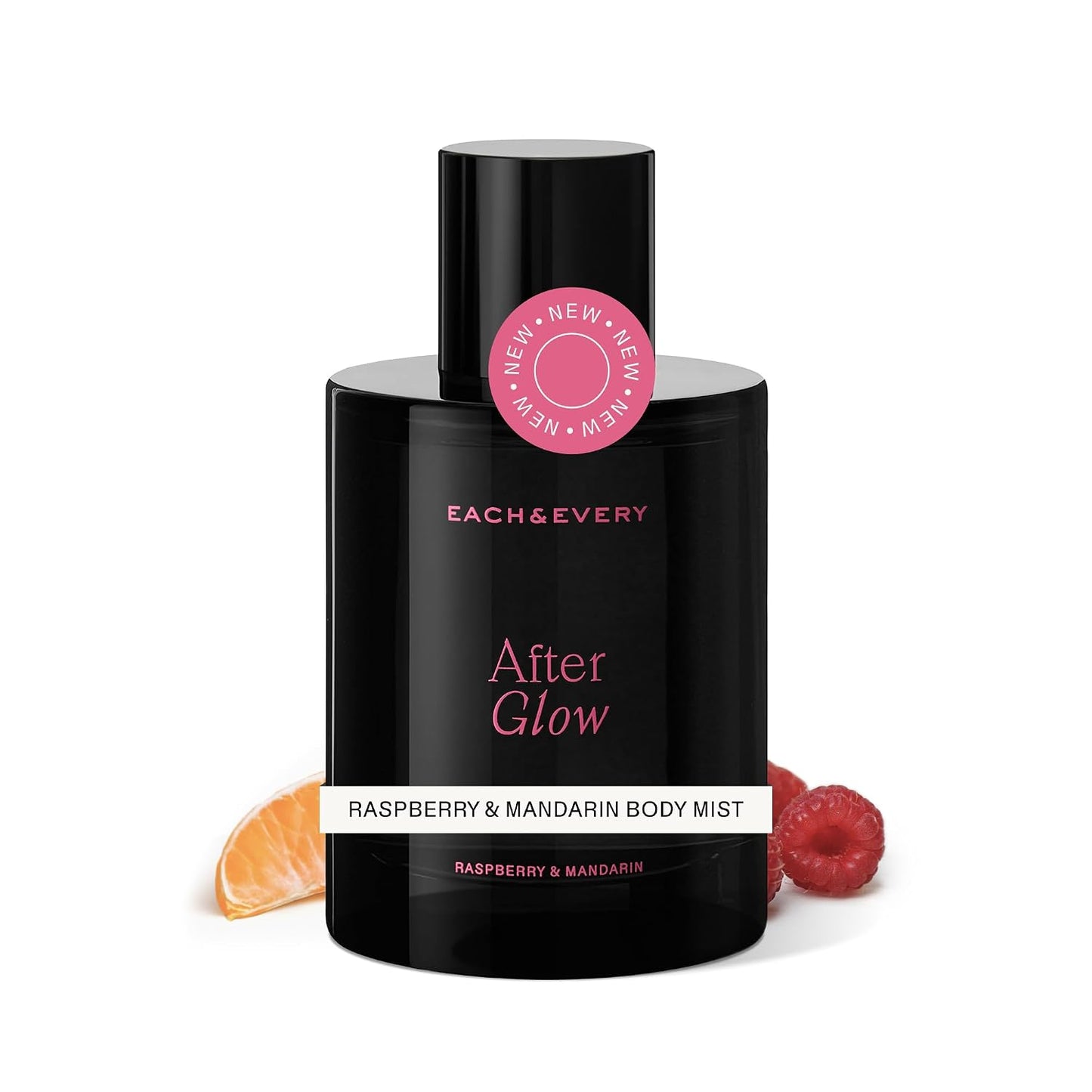 Each & Every Hair & Body Mist - Hair Perfume & Body Spray for Women & Men, 100% Natural Fragrance Rasberry & Mandarain, Resfreshing Bright Sweet (After Glow) - Vegan, Paraben Free, 3.4 fl oz