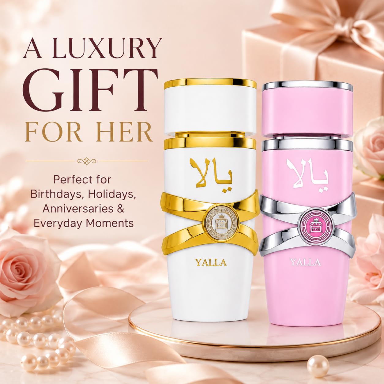 Women's Perfume Long Lasting - Eau de Parfum All Day Fragrance for Gift, Daily & Casual Use - 3.4oz, 100ml