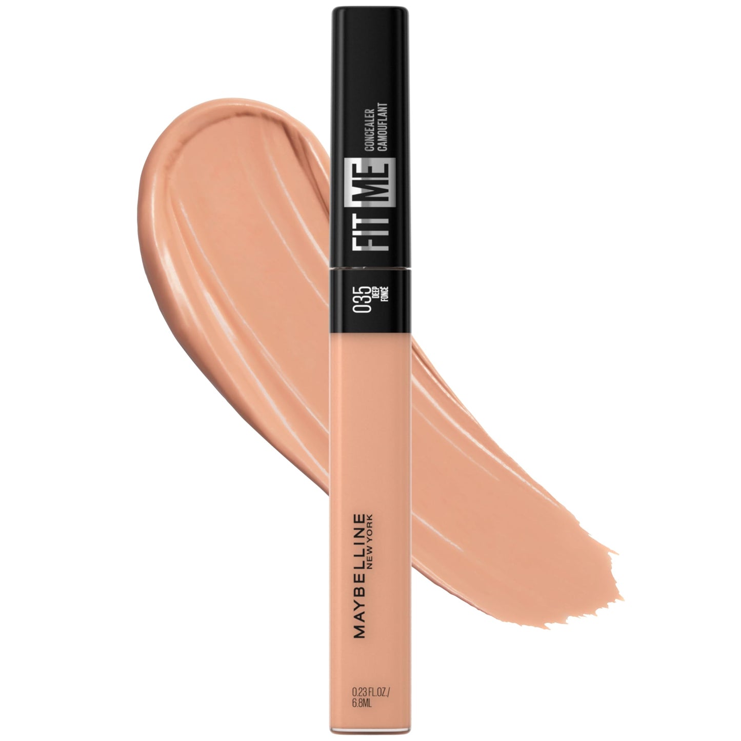 Maybelline Fit Me Liquid Concealer Makeup, Natural Coverage, Lightweight, Conceals, Covers Oil-Free, Cool Ivory (Packaging May Vary)