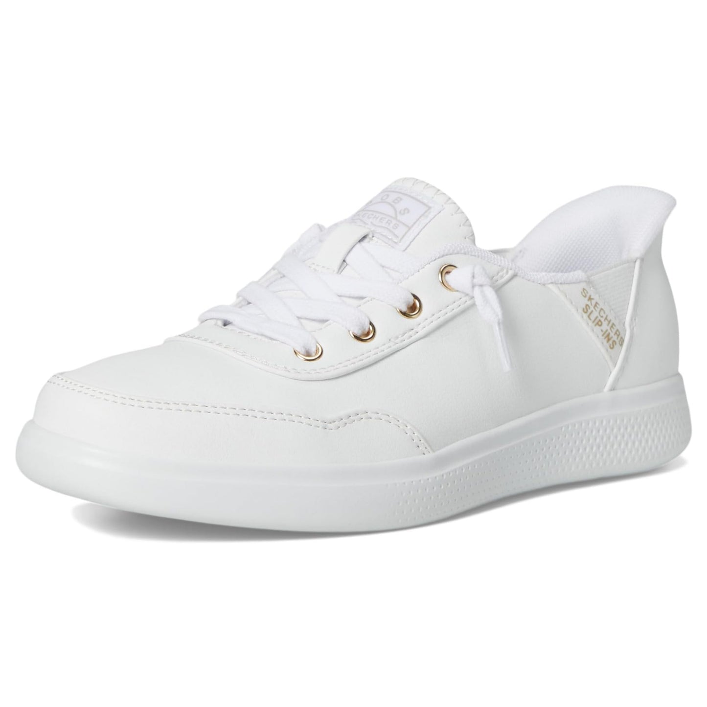 Skechers Women's Hands Free Slip-Ins Bobs Skip – B Cute Classic, White, 8 WideSkechers Women's Hands Free Slip-Ins Bobs Skip – B Cute Classic, White, 8 Wide