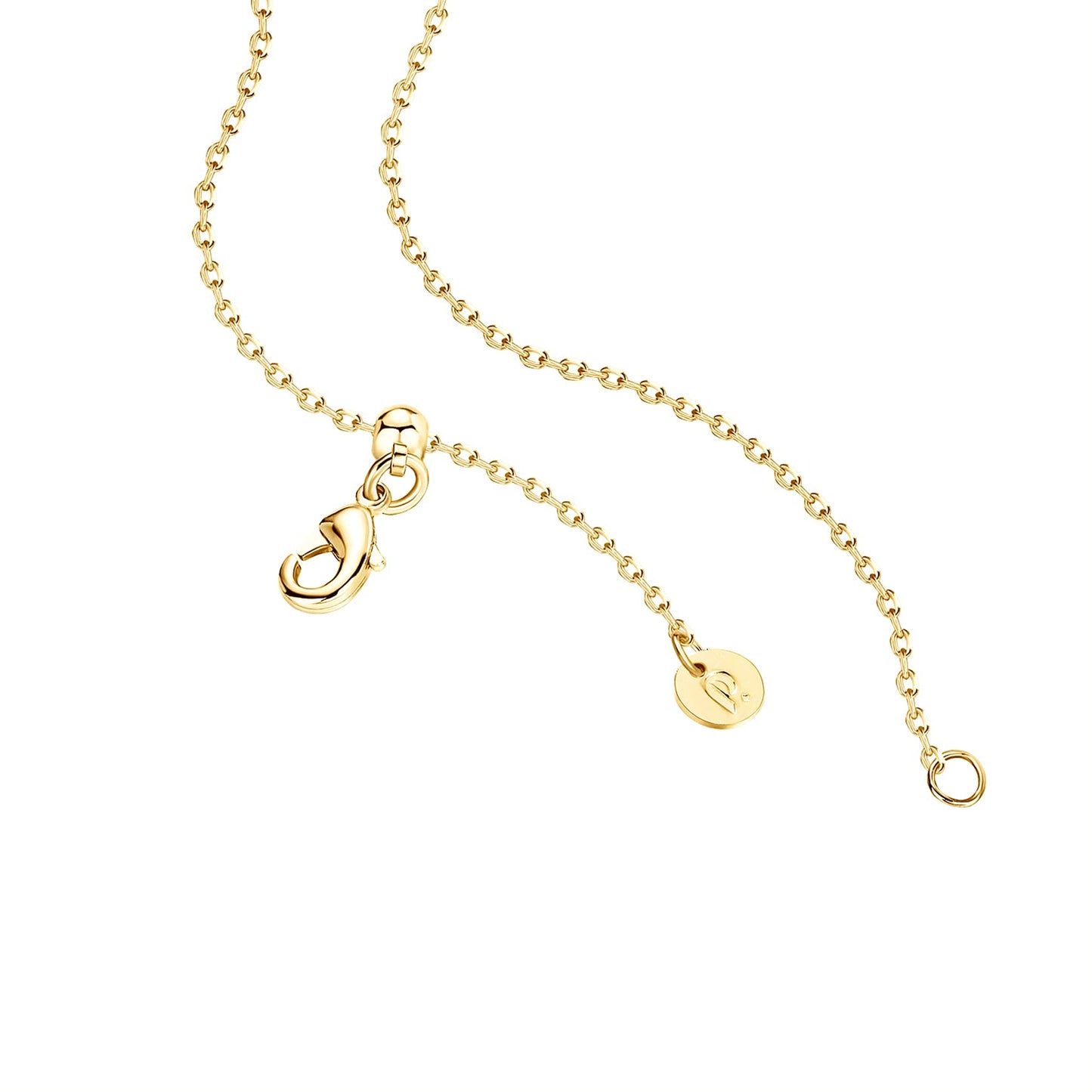 PAVOI 14K Gold Plated Cubic Zirconia Heart Necklace | Cute Dainty Love Pendant Necklaces for Women - Valentines Day Trendy Jewelry