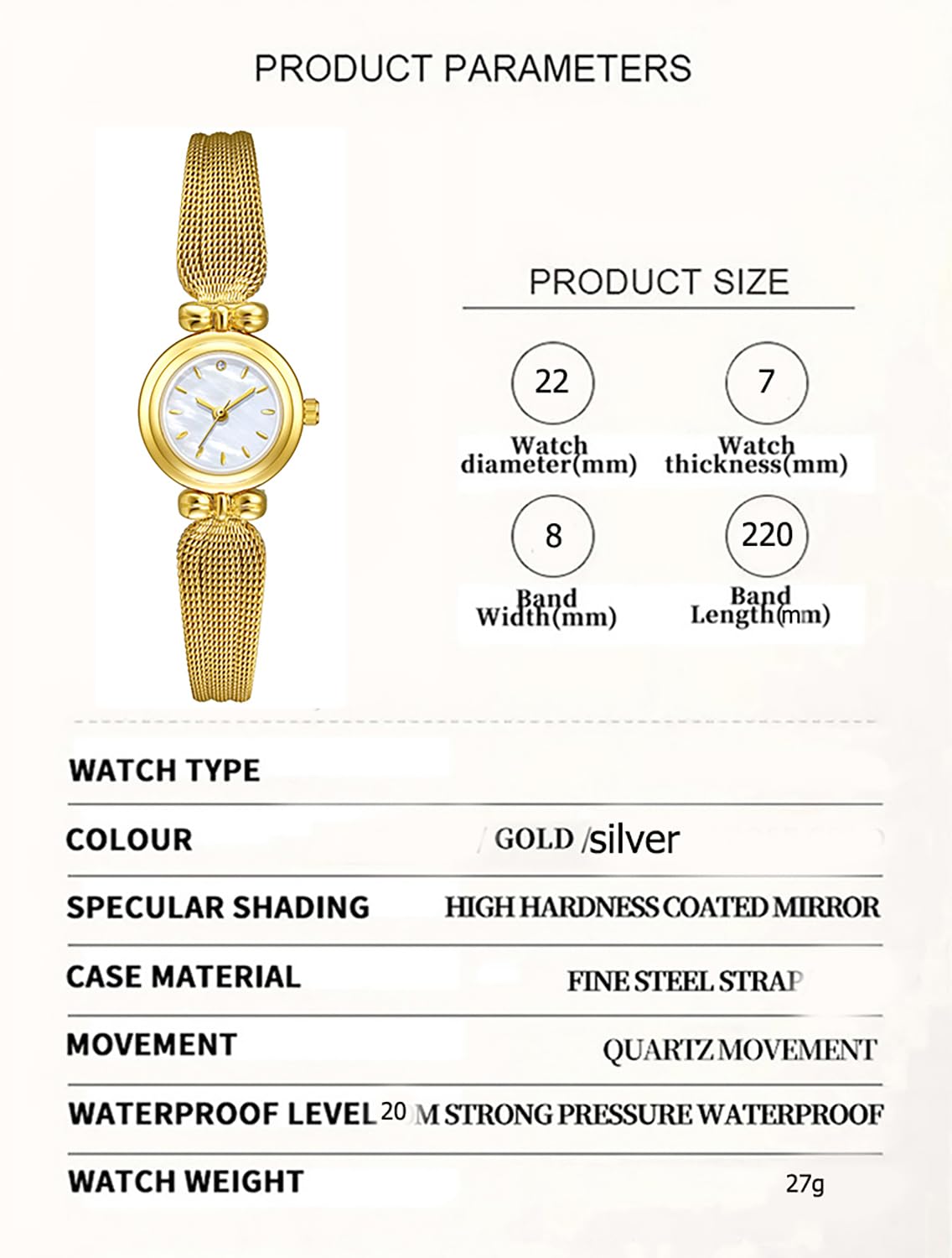 BESTKANG Fashion Simple Women's Quartz Watch Stainless Steel Mesh Strap Elegant Ladies Wrist Watch