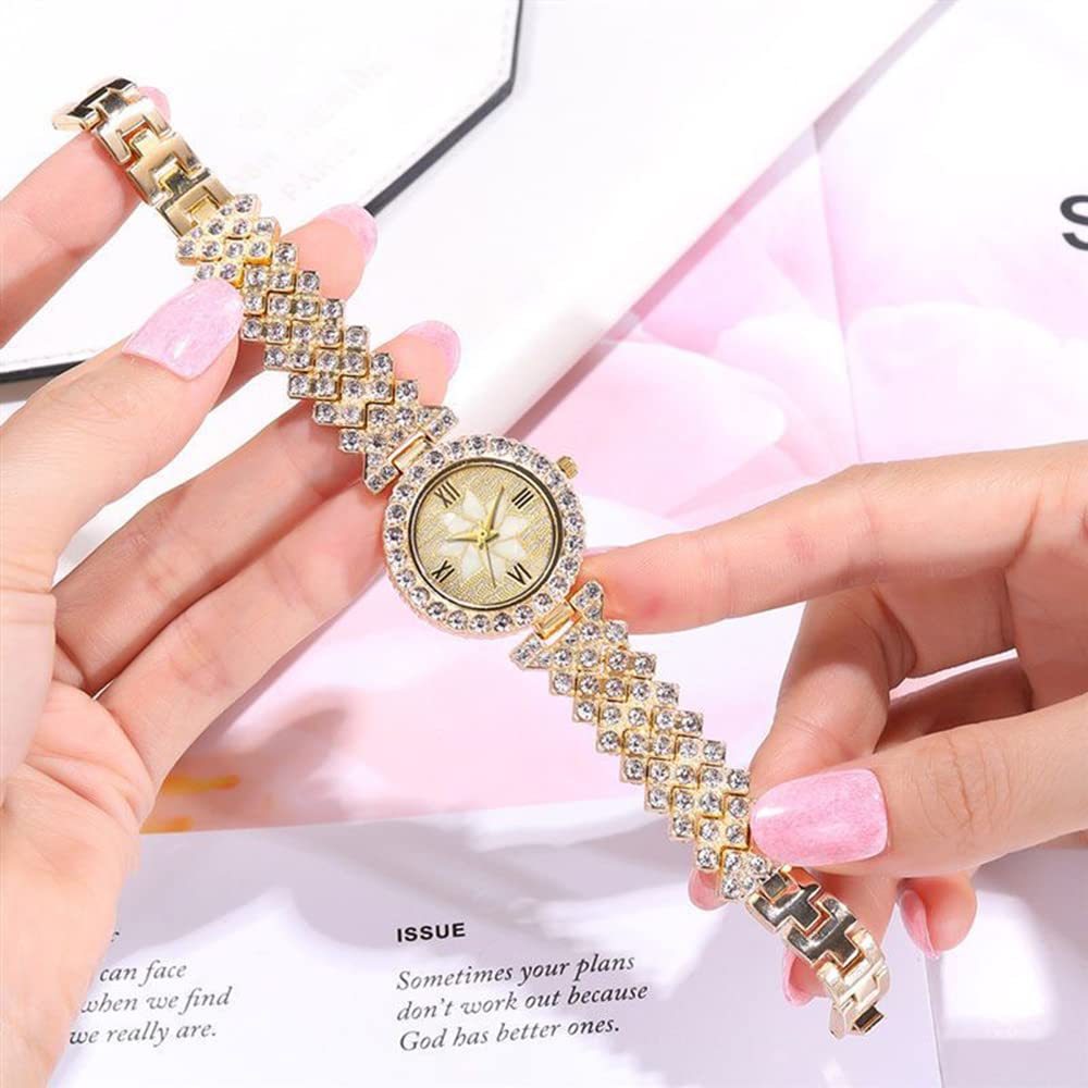 ADSBIAOYE Luxury Women Wrist Watches Diamond Bracelet Watch Fashion Casual Quartz Watch Ladies Watch