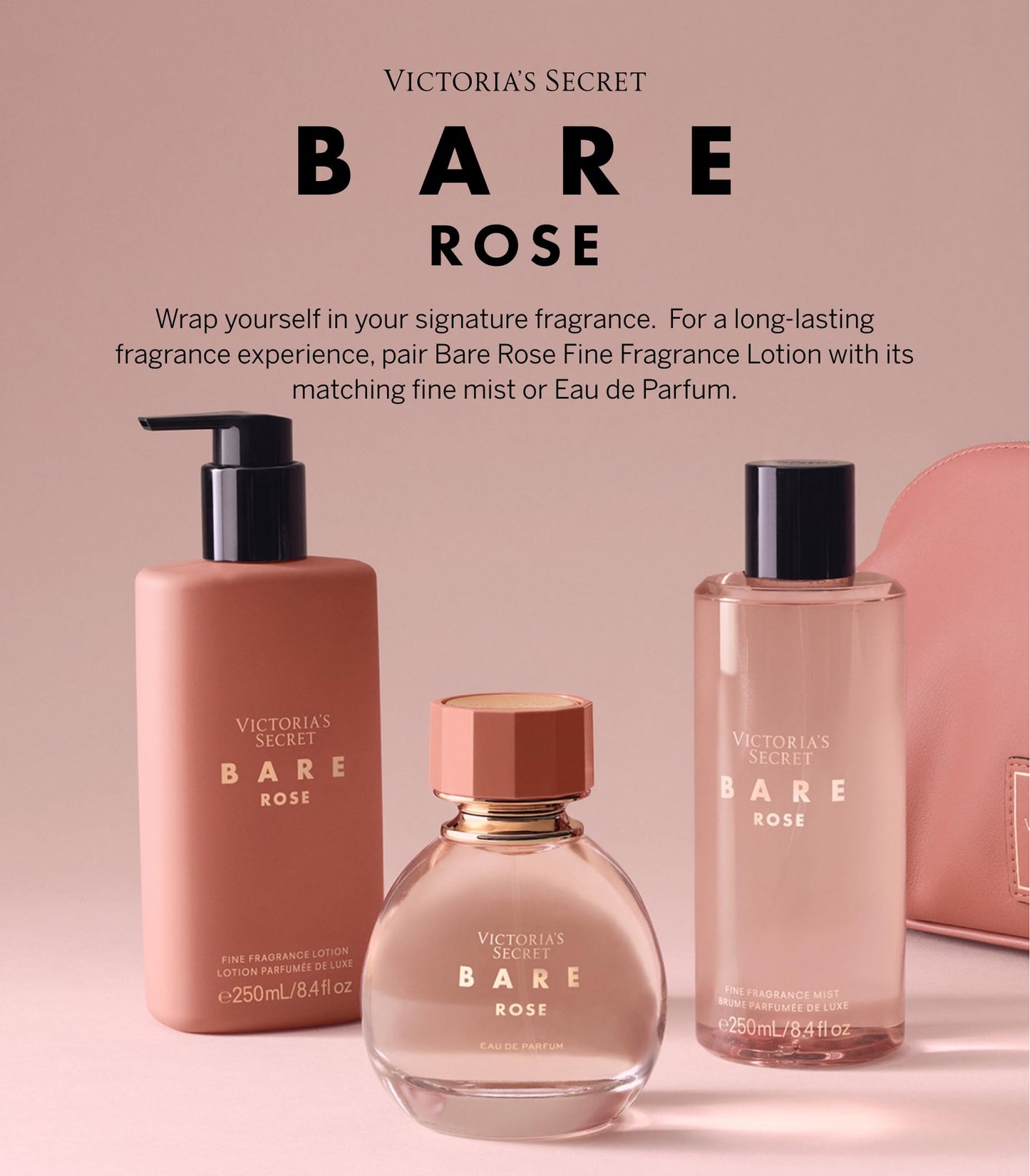 Victoria's Secret Bare Eau de Parfum, Original - 3.4 fl oz