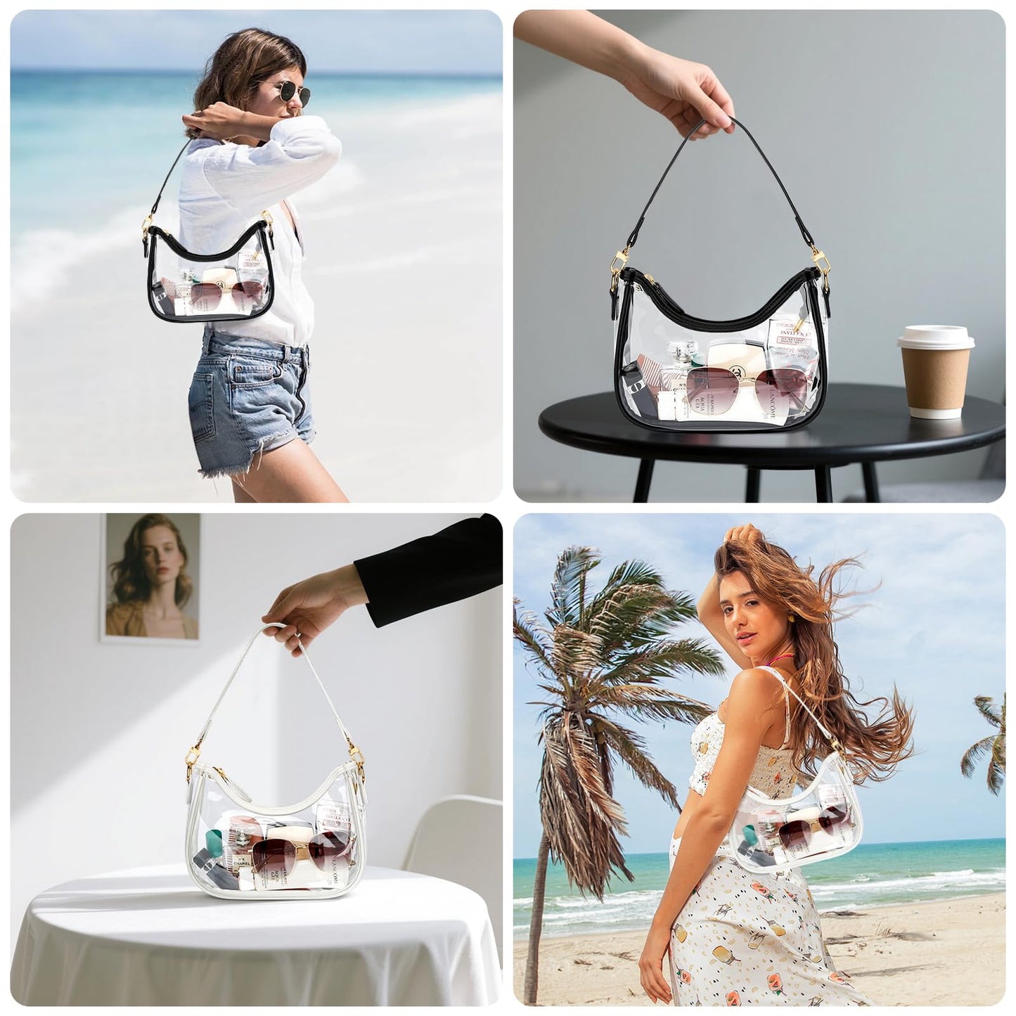 KKXIU Shoulder Bag for Women Cute Hobo Purses and Handbags Retro Clutch Underarm Purse | Cute