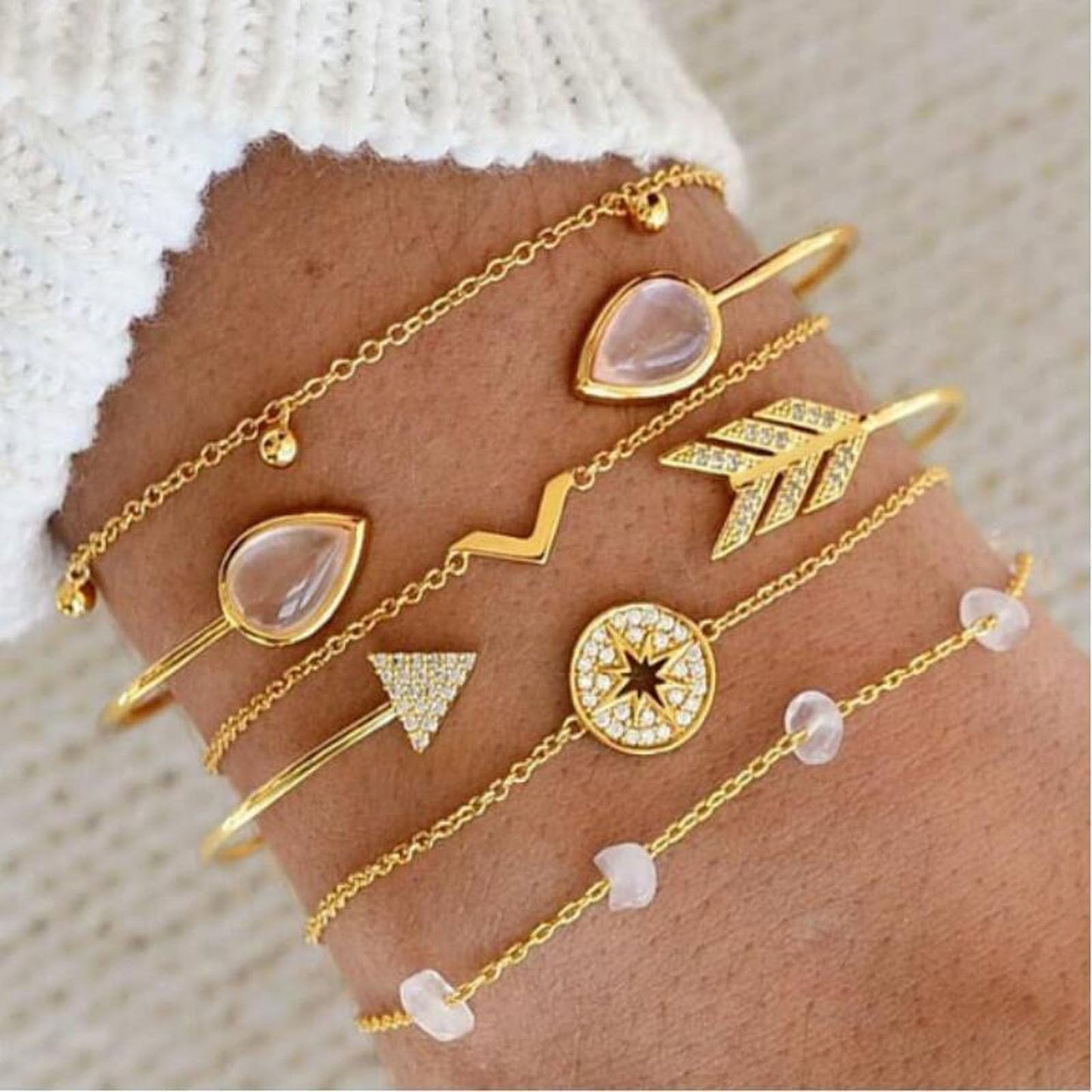 69-Piece Gold Jewelry Set for Women | Necklaces, Bracelets & Earrings