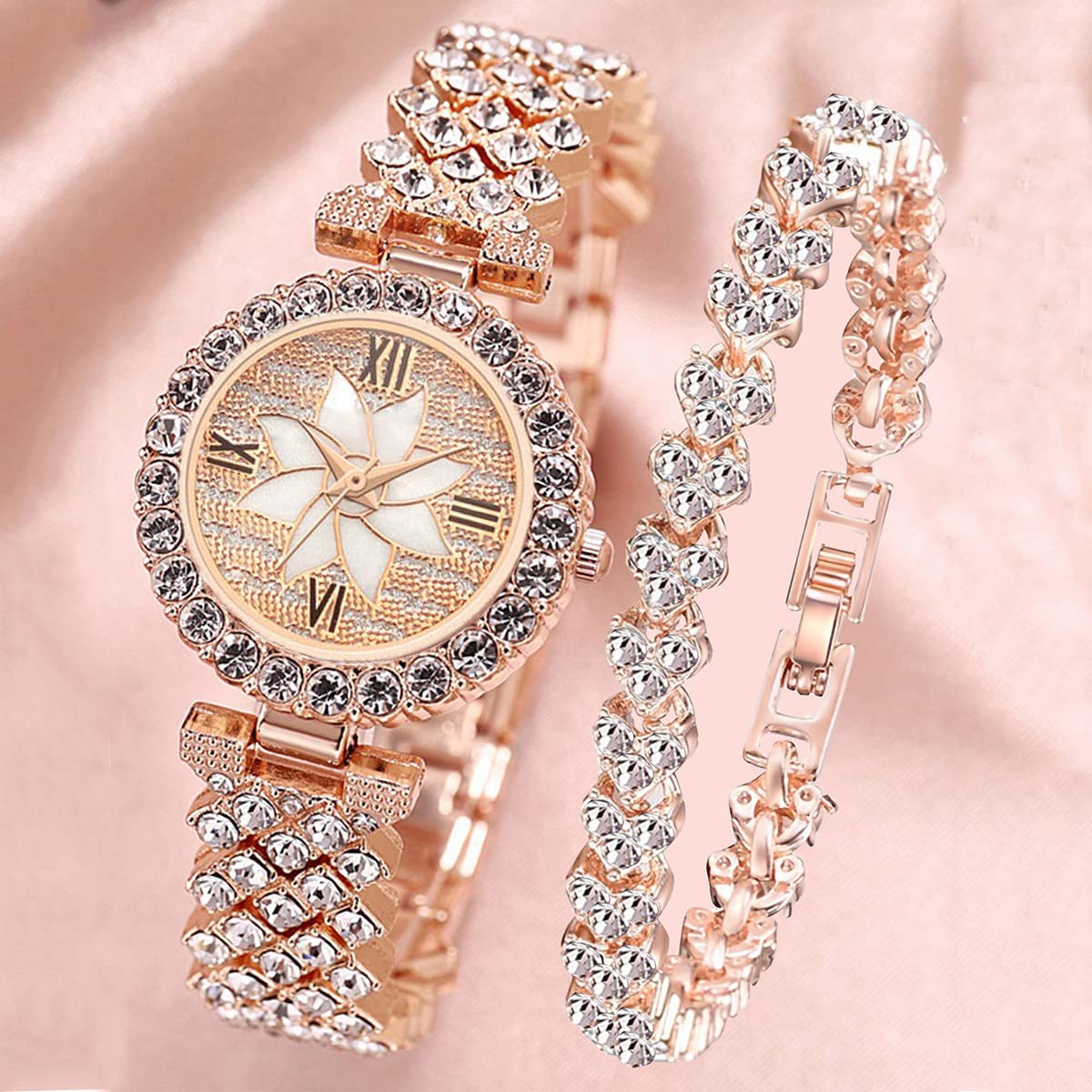 ADSBIAOYE Luxury Women Wrist Watches Diamond Bracelet Watch Fashion Casual Quartz Watch Ladies Watch