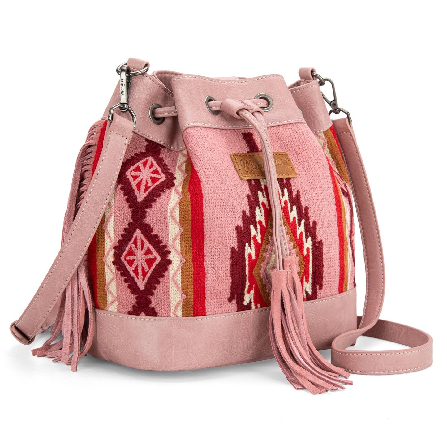 Wrangler Hobo Bags for Women Designer Aztec Bucket Purses Western Tapestry Shoulder Handbags
