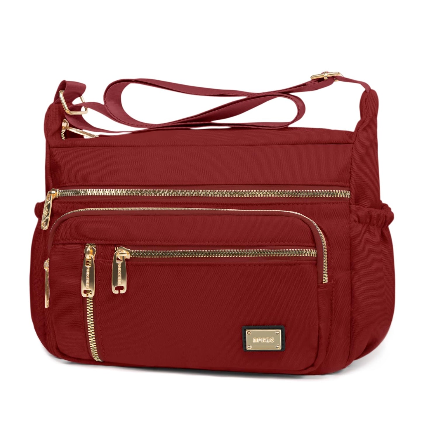 NPBAG Crossbody Bag for Women, Shoulder Purse Handbag Messenger Bag, Trendy Pocketbooks, Waterproof and Multi-Pockets